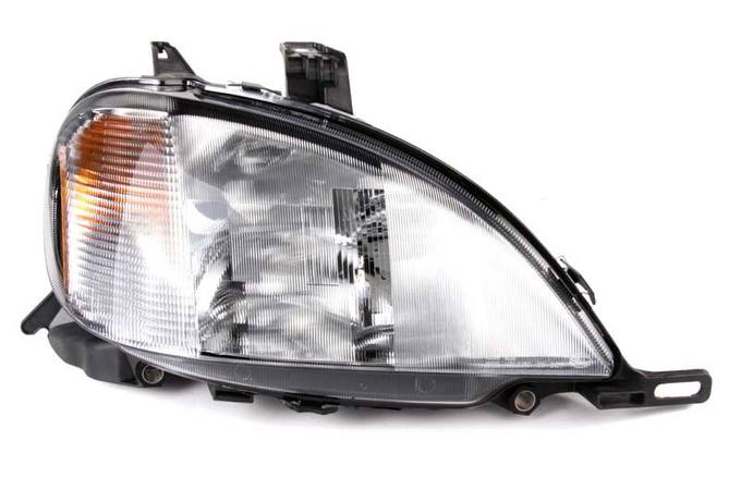 Mercedes Headlight Assembly - Passenger Side (Halogen) 163820426164 - Hella H11130101